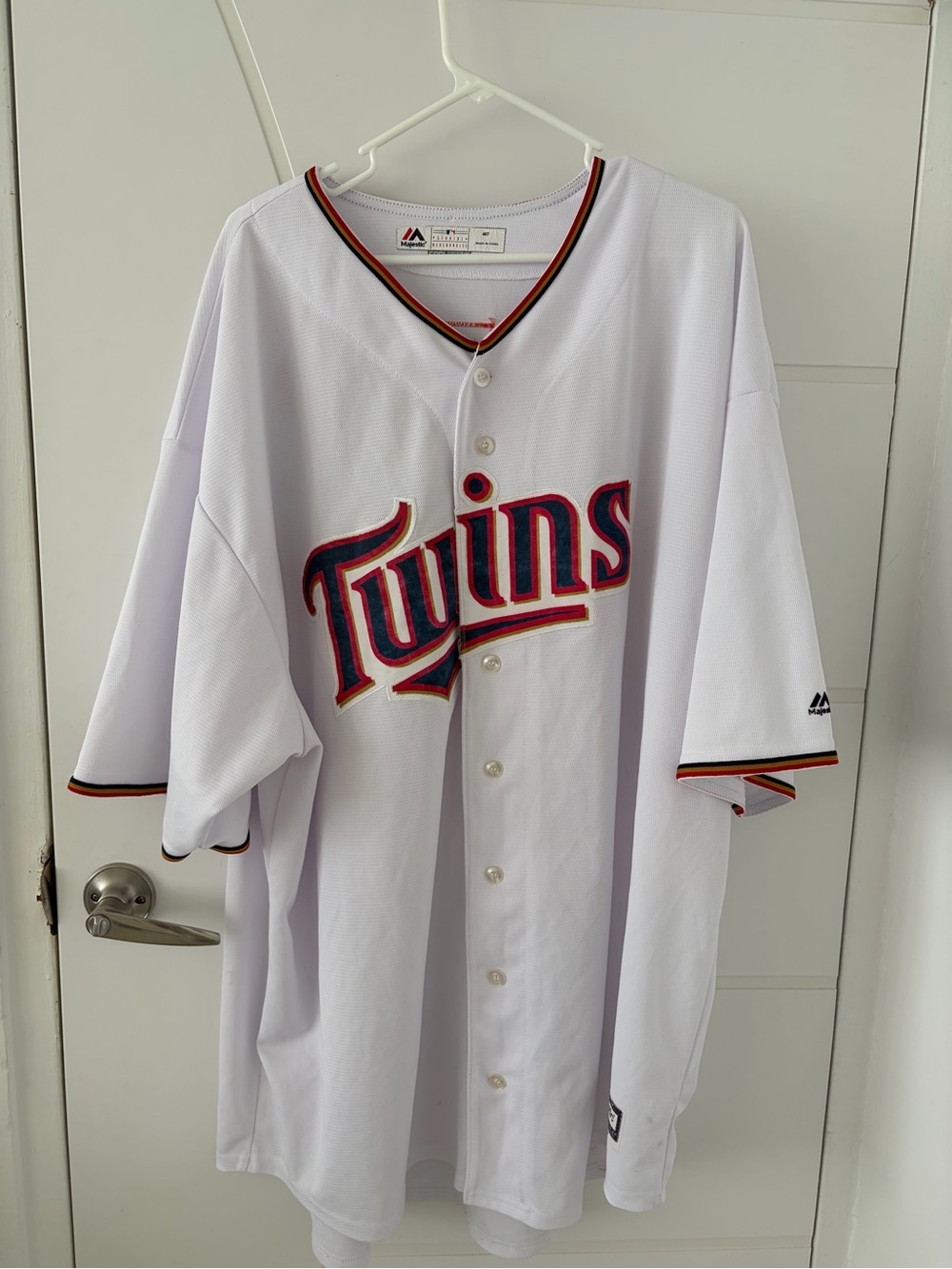 Majestic Brian Dozier Minnesota Twins Home Jersey 4XL